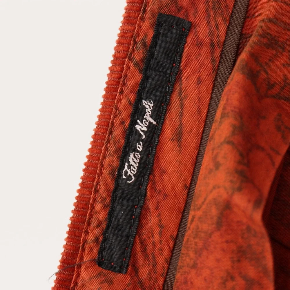 Marco Pescarolo Napoli Corduroy Burnt Orange Chino Pants Mens Size 52 IT 36 US